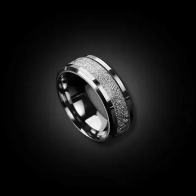 nhẫn bạc nam sang trọng Tiembacgenz