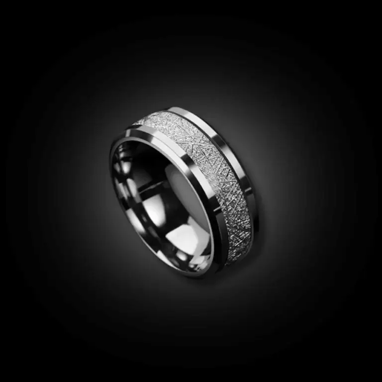 nhẫn bạc nam sang trọng Tiembacgenz